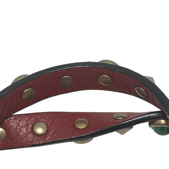 VALENTINOGARAVANI Rockstud Mini Bag - Red Leather Handbag 384-080925 - Picture 7 of 9